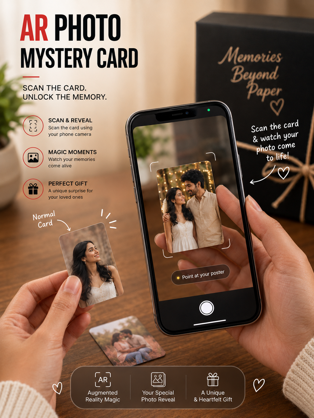 Mystery AR Card – Bring Your Memories to Life