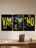 Valentino Rossi VR46 Split Poster - Set of 3