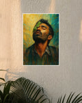 Mayakkam Enna – Dhanush Oil Painting Art Poster