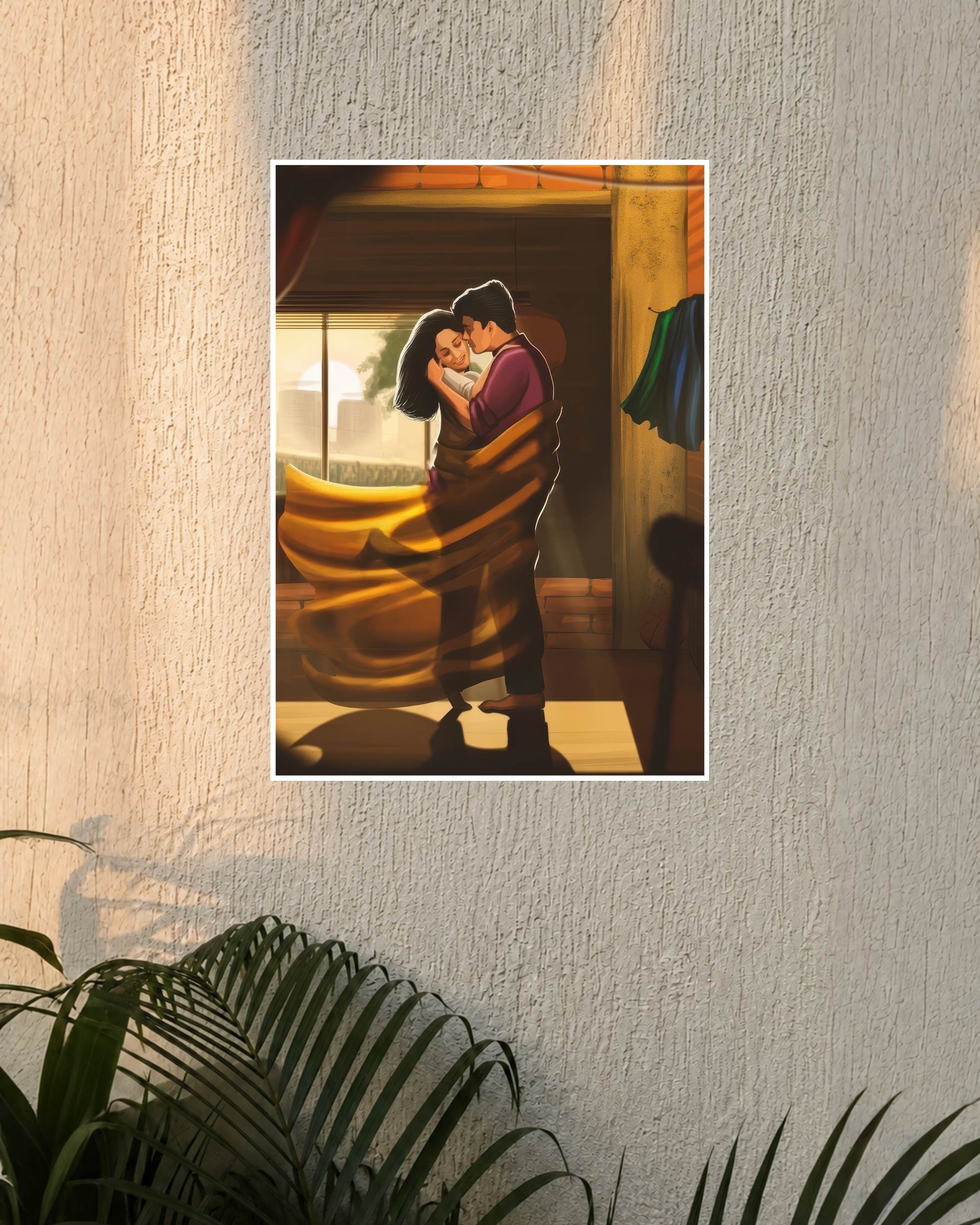 Alaipayuthey – Golden Embrace | Mani Ratnam Movie Poster