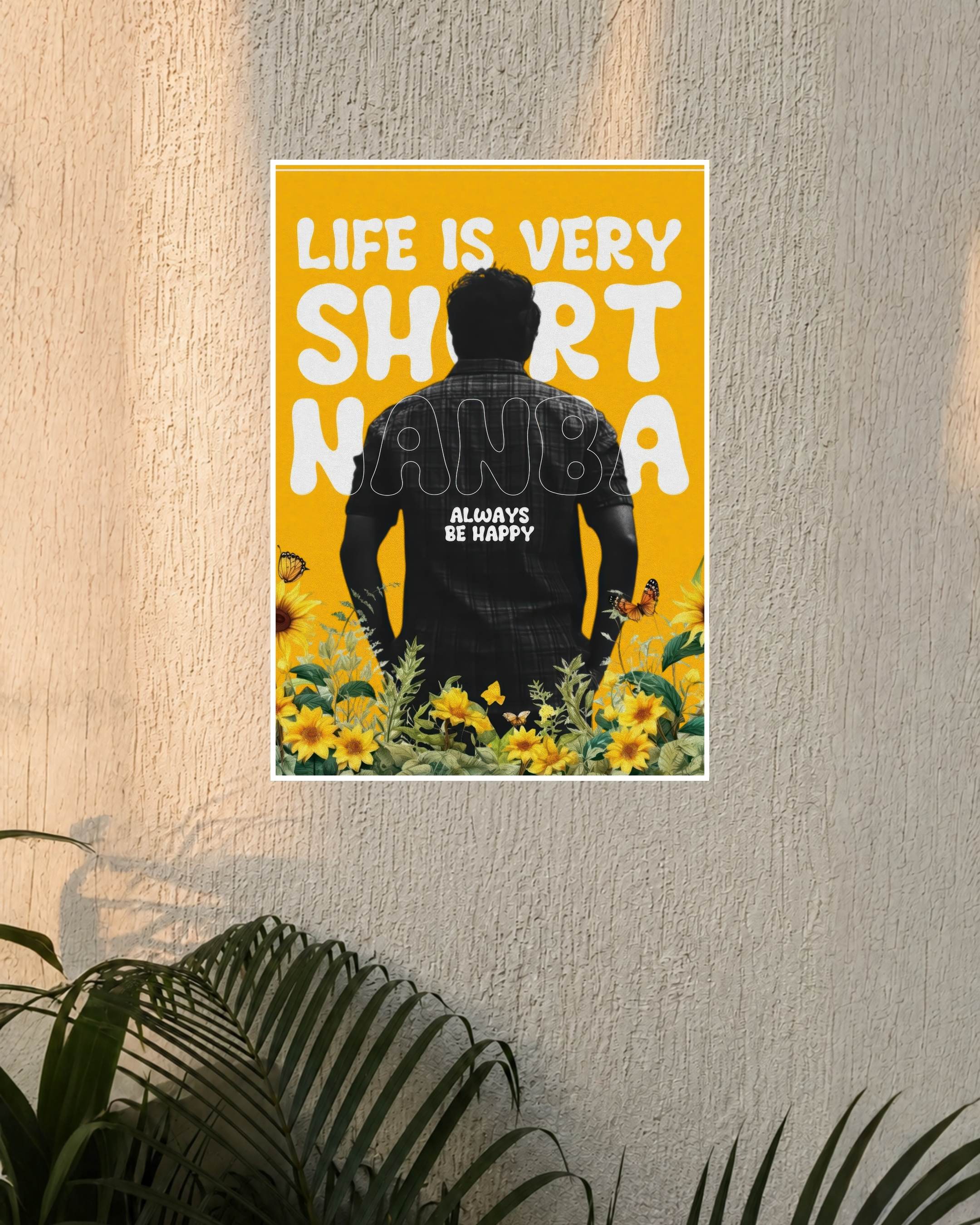 Life is Very Short Nanba – Thalapathy Vijay Movie Poster