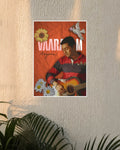 Vaaranam Aayiram – Suriya Guitar Floral Collage Poster