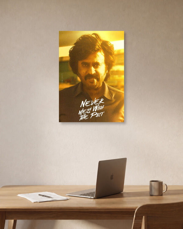 Never Mess With The Past – Rajinikanth Coolie Movie Poster