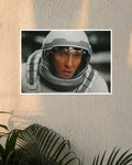 Interstellar Cooper Helmet Portrait Wall Poster