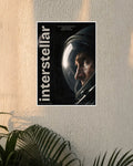 Interstellar Cosmic Reflection Wall Poster