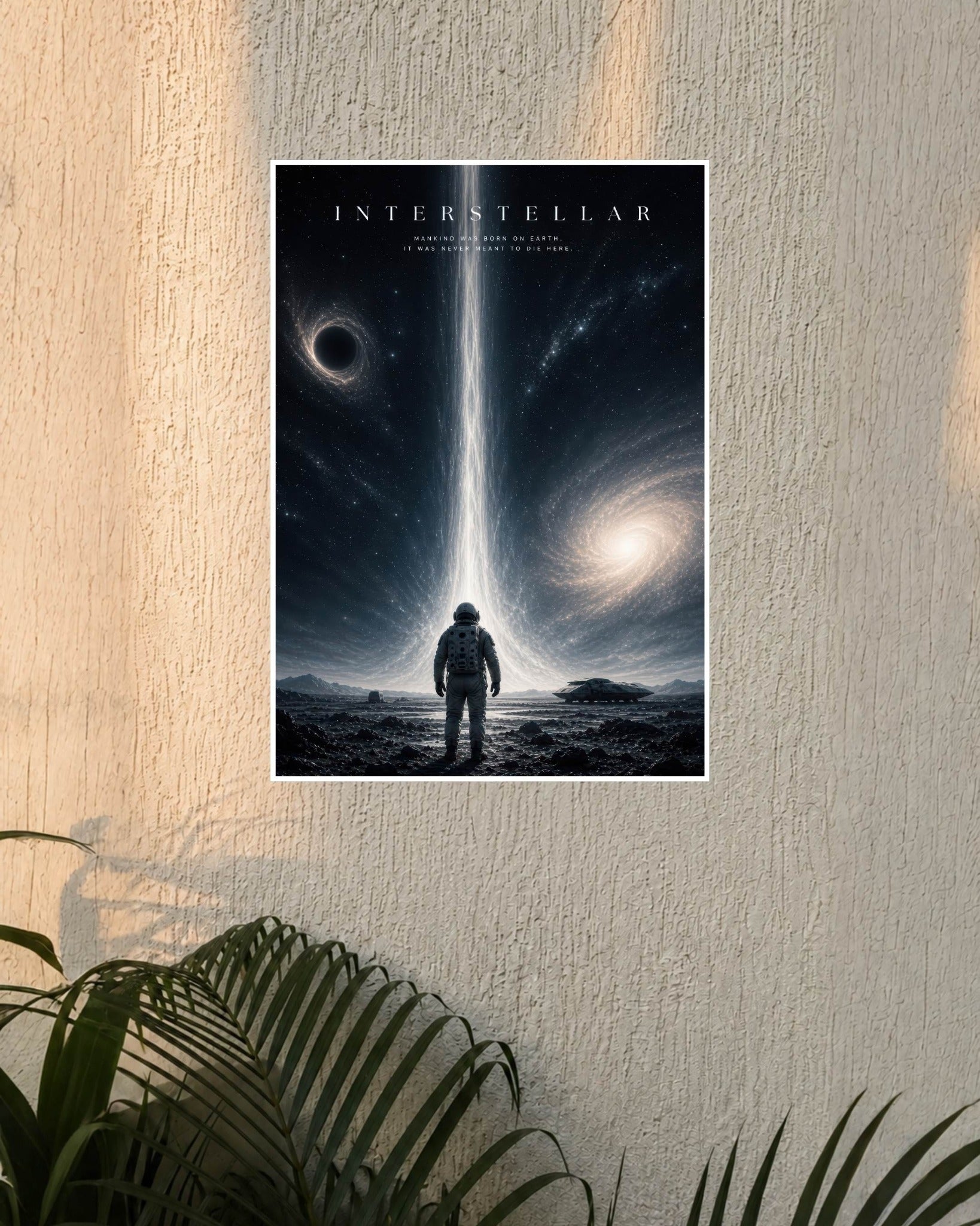 Interstellar Cosmic Singularity Wall Poster