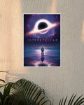Interstellar Frozen World Gargantua Wall Poster