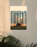 Interstellar Launch From Home Wall Poster