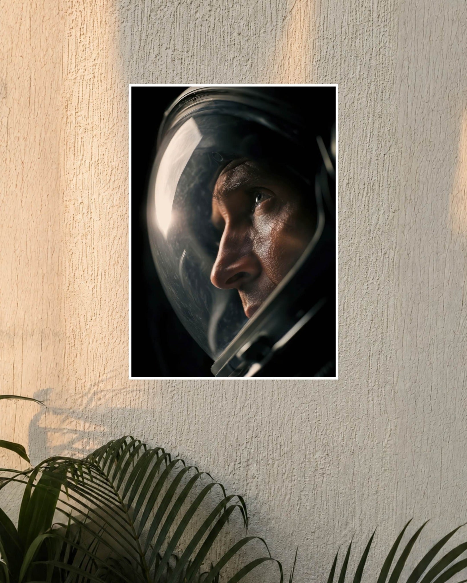 Interstellar Through the Visor Wall Poster
