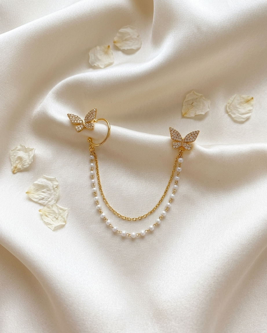 Butterfly Flight Chain Ear Set